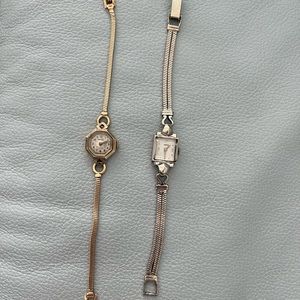 Vintage 14K womens watches.
